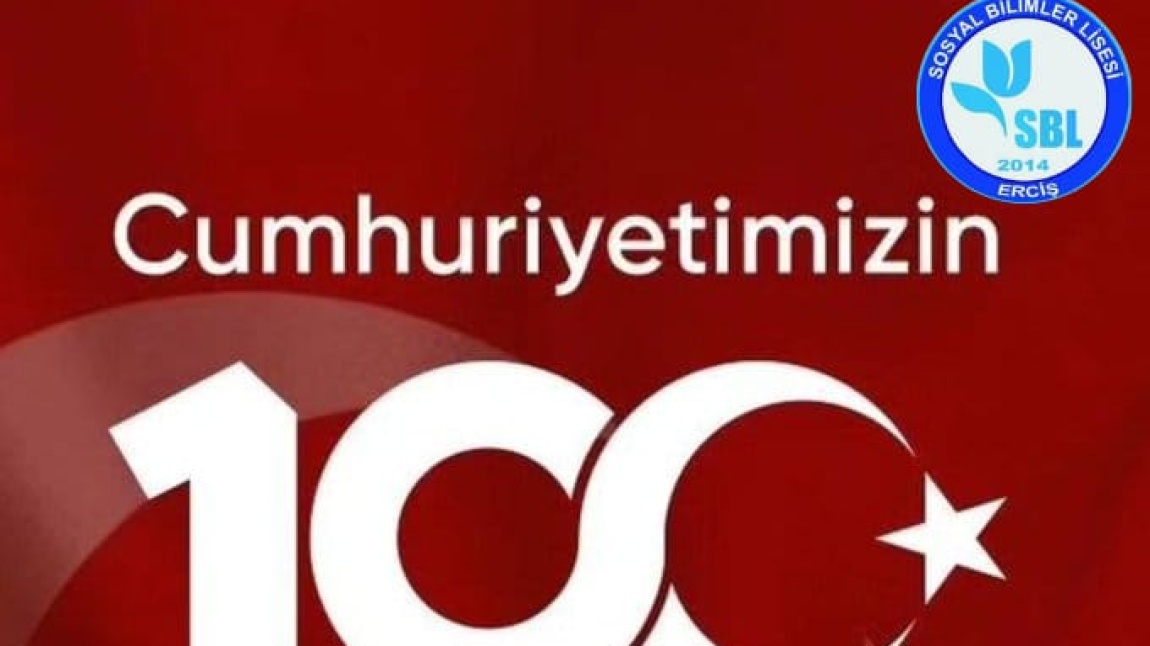 CUMHURİYET'İMİZİN 100. YILI KUTLU OLSUN!